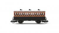 TT4079 Hornby LSWR 4 Wheel Coach 3rd Class 302